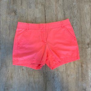 J. Crew Neon Pink Shorts